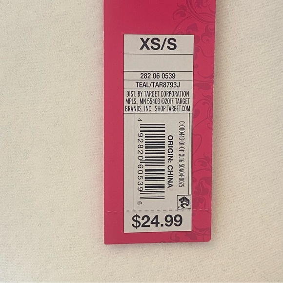 NWT Xhilaration XS/S Emerald Kimono with Blue Hemlines - Picture 14 of 14